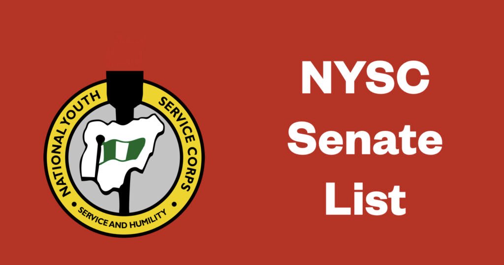 NYSC Senate List: How to Check Your Mobilisation Status